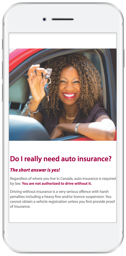 Insurance Institute webpage phone