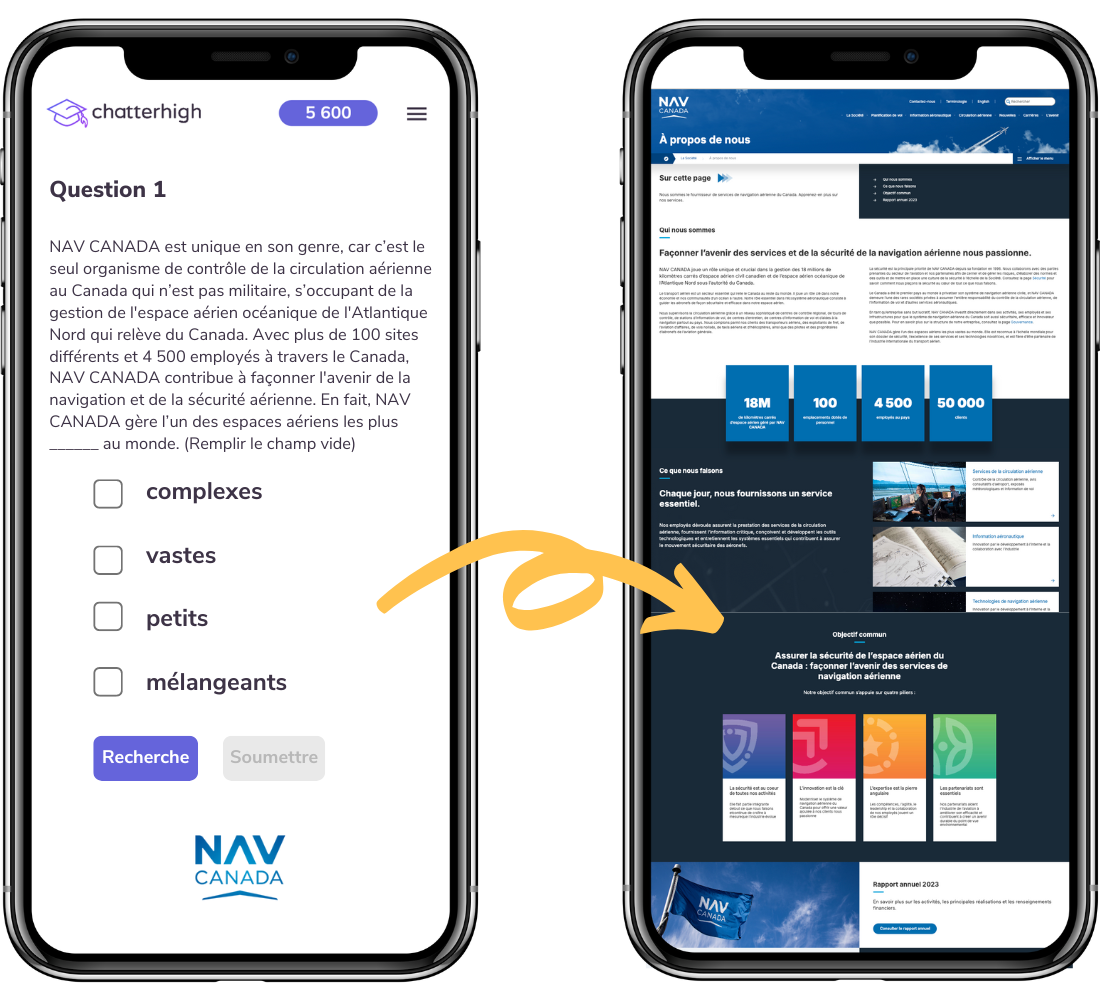 FR NAV CANADA Two Phone Graphics 