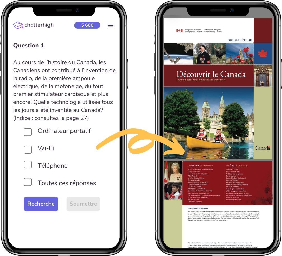 IRCCIEC FR Course Two Phones LP Graphic IRCCIEC FR Course Two Phones LP Graphic