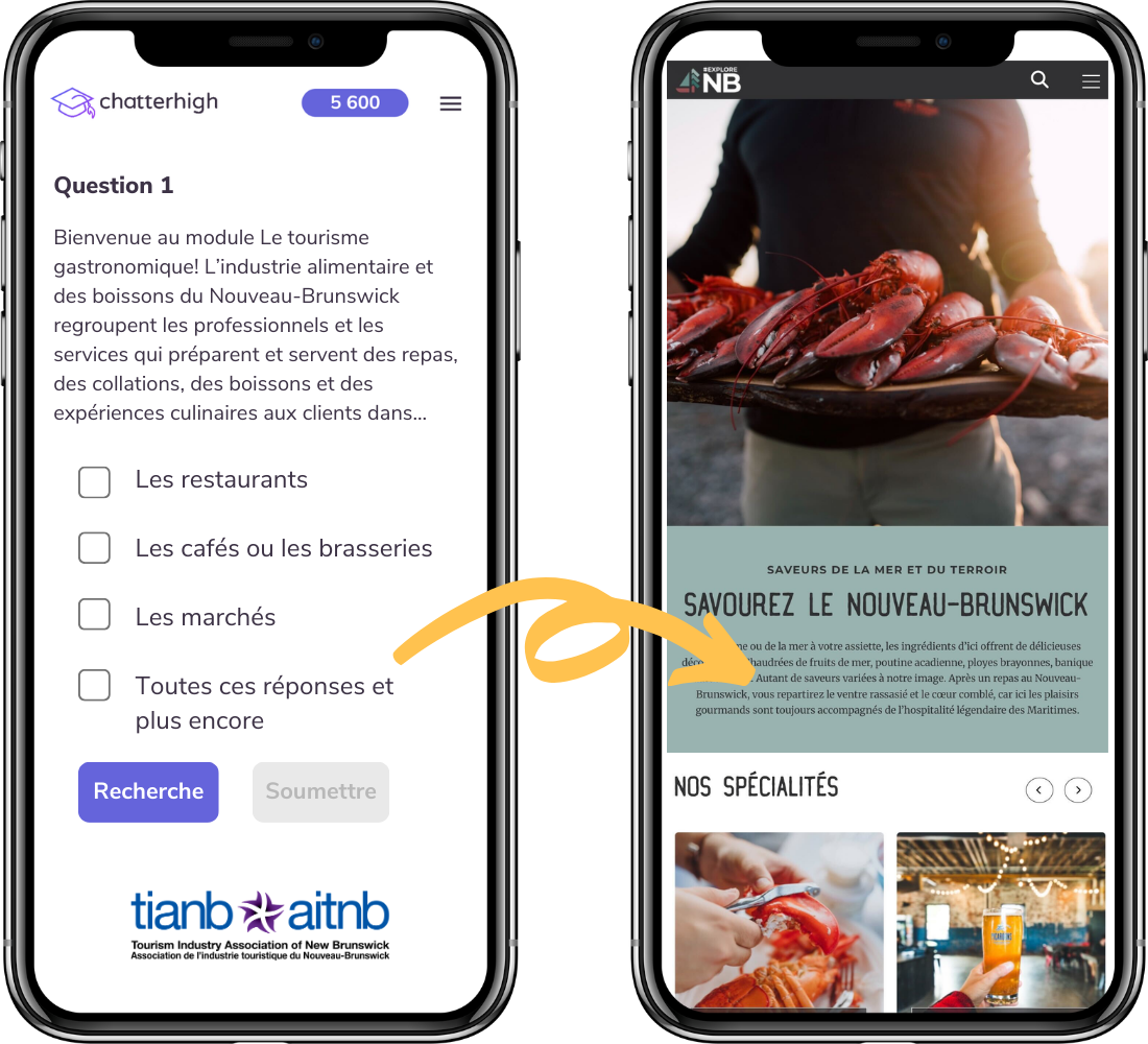 TIANB FR Course Two Phones LP Graphic